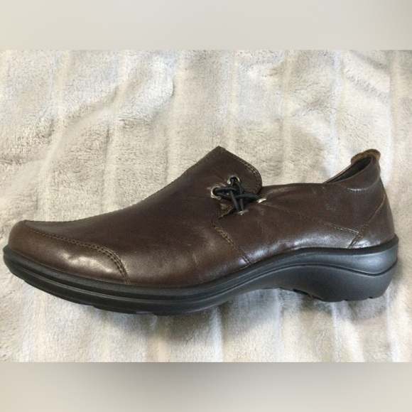 Romika Citylight Brown Leather Slip-on Loafers EU 37 US 6 to 6.5 - Picture 11 of 13